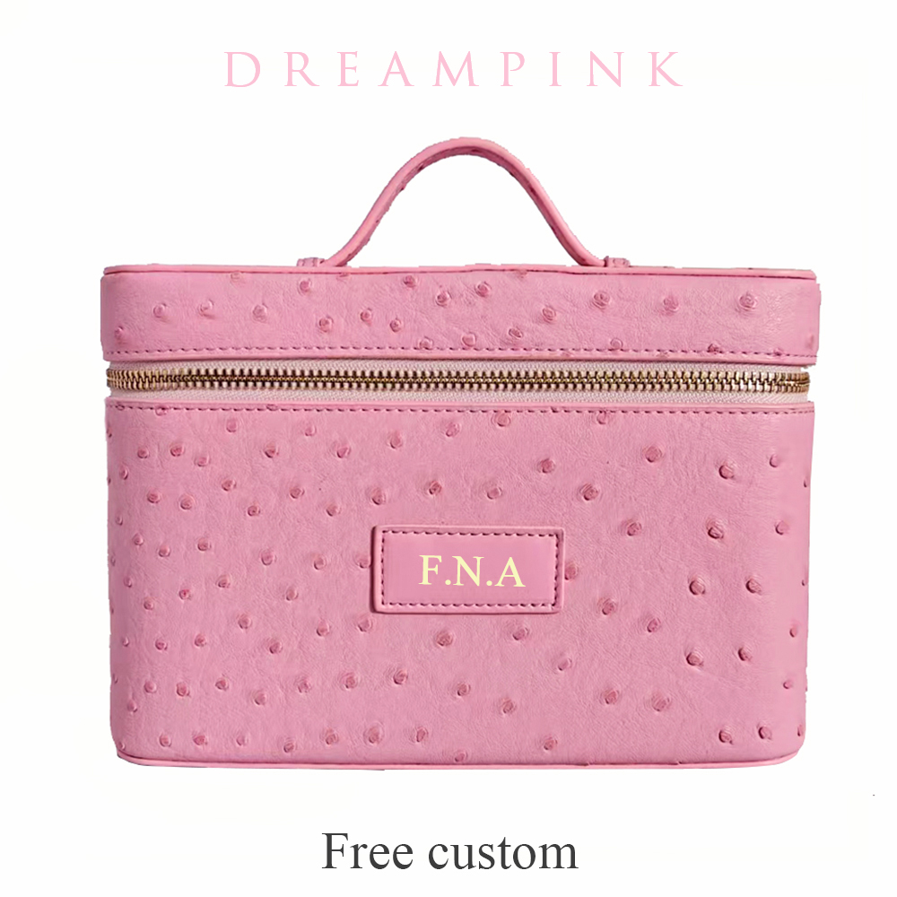 Luxury Skincare Women - Luxury Ostrich Mock Women Makeup Vanity