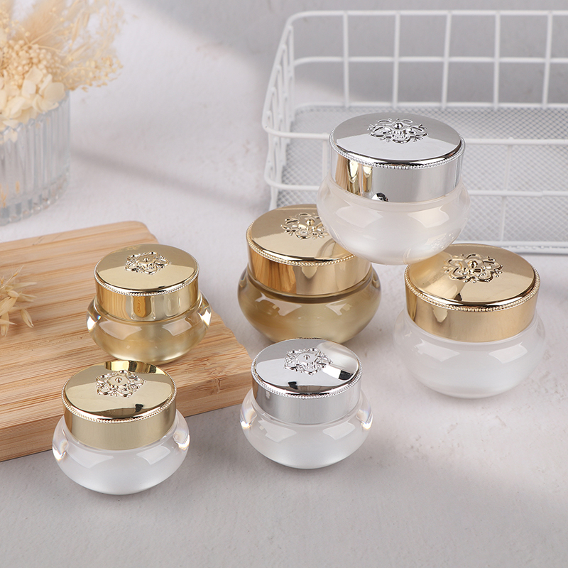 Luxury Skincare & Spa Reviews - Acrylic Empty Travel Cream Jars 5/10/20g