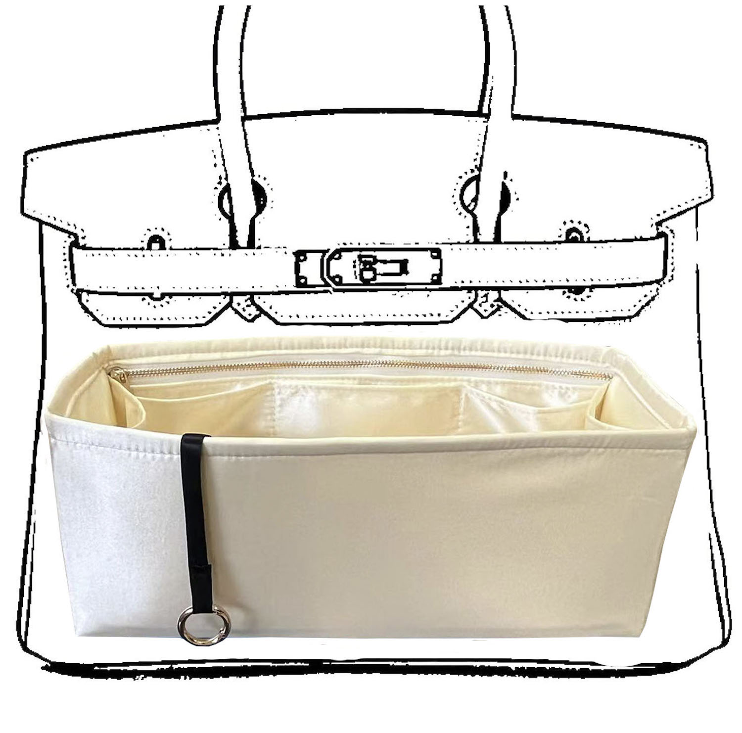 Purse Organizer Birkin S 25 30 - огляд і ціна Luxury Skincare Women